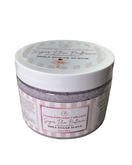 Sugar Plum Ballerina Shea Sugar Scrub