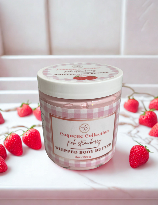 Pink Strawberry Body Butter