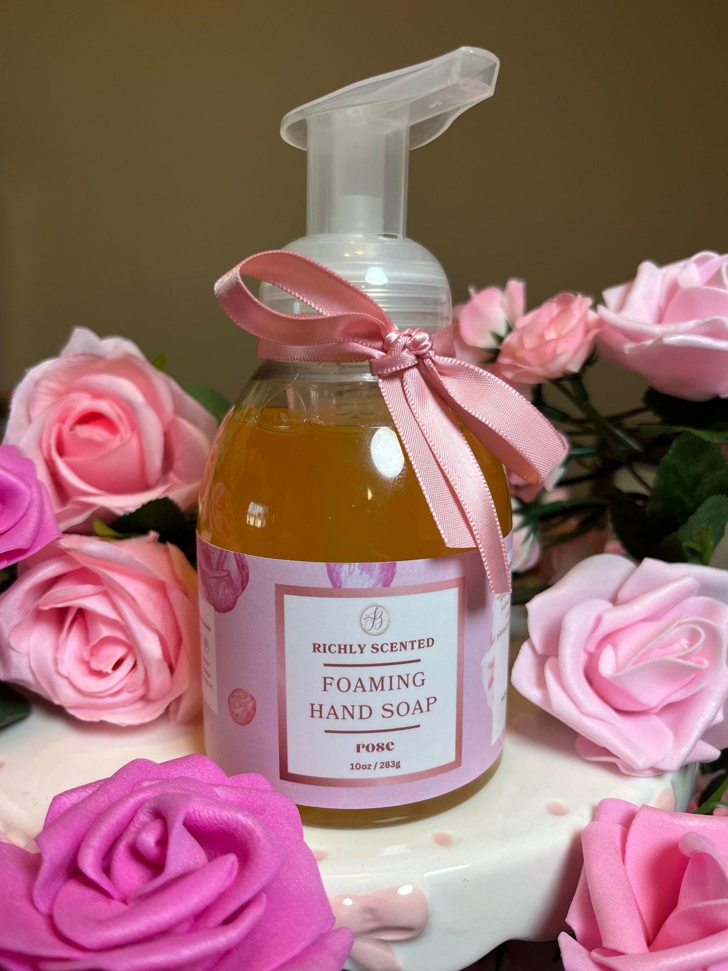 Rose Foaming Hand Soap