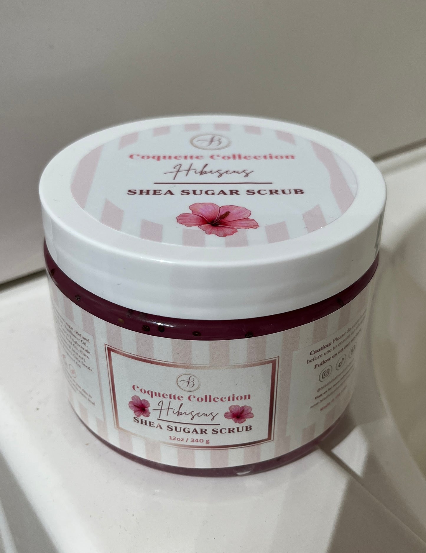Hibiscus Shea Sugar Scrub
