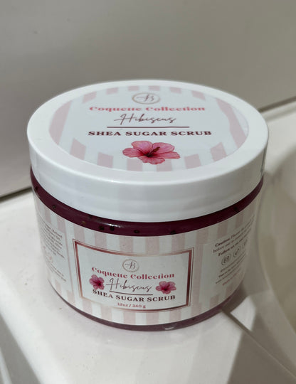 Hibiscus Shea Sugar Scrub